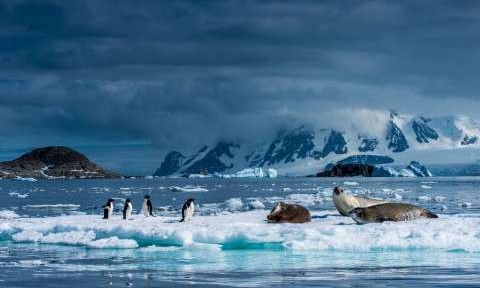 Across the Antarctic Circle