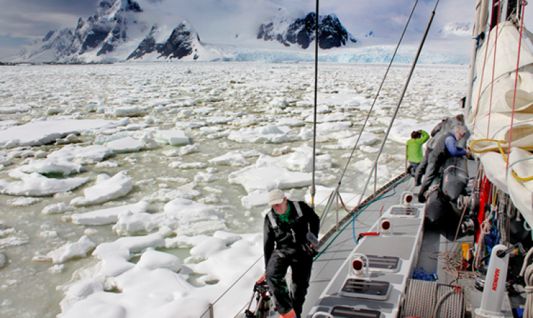 Sailing in Icy Waters