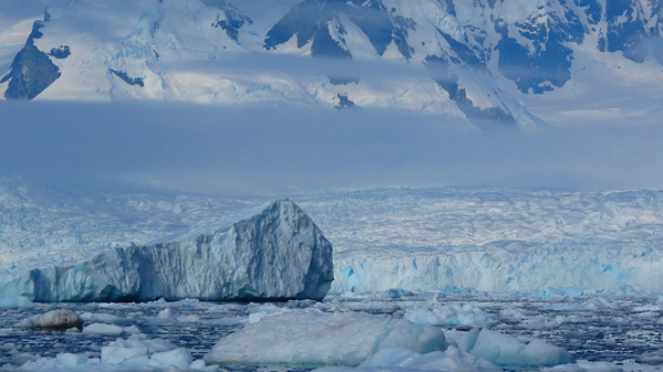The Antarctic's alien, icy landscapes