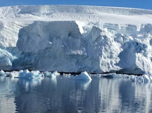 The Mouth of a glacier