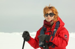 Sigrid, exploring the Peninsula.