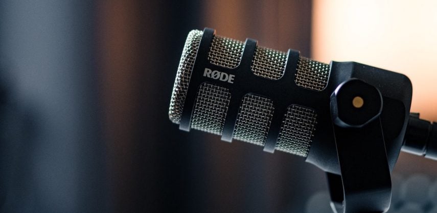 Podcast microphone