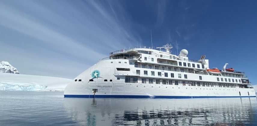 Greg Mortimer x-bow cruise ship