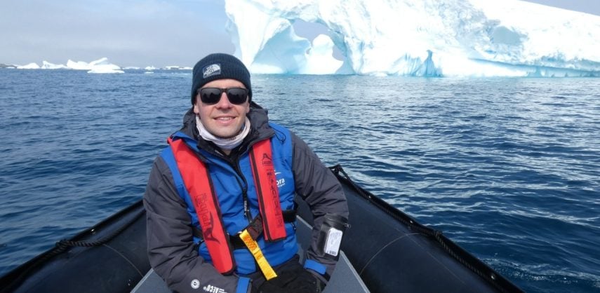 Talk to Ian about your Antarctic adventure