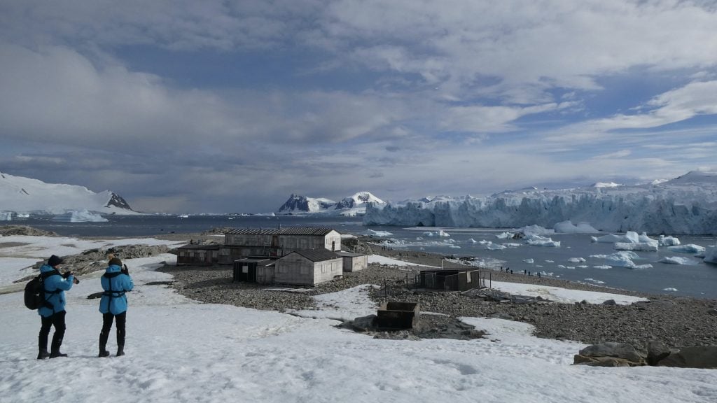 Stonington Island in Antarctica