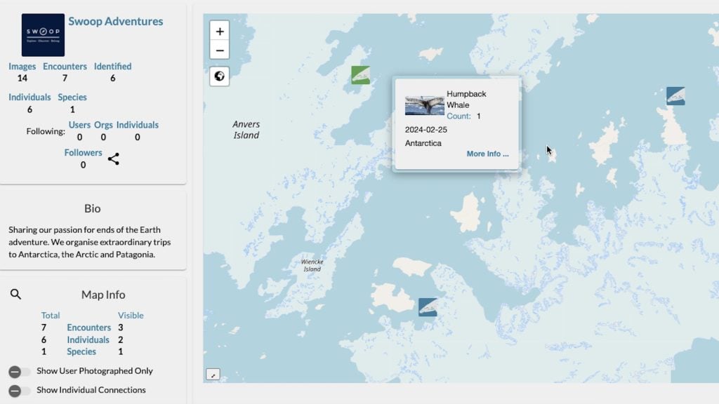 Swoop Antarctica Happy Whale