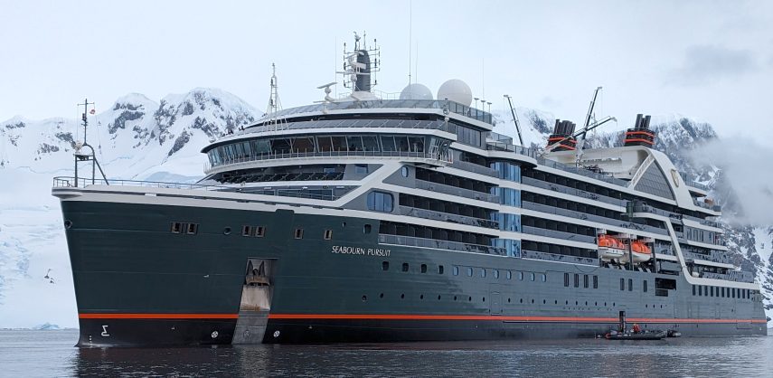 Seabourn Pursuit in Antarctica