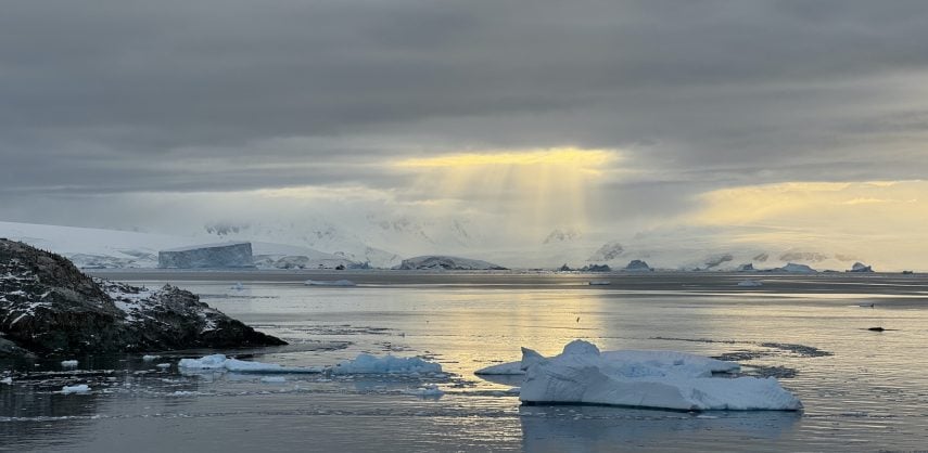 Recess Cove in the Antarctic Peninsula